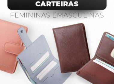 Carteiras Femininas e Masculinas